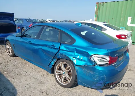 2019 BMW 430I Gran Coupe xDrive from USA, damaged, VIN WBA4J3C5XKBL05579